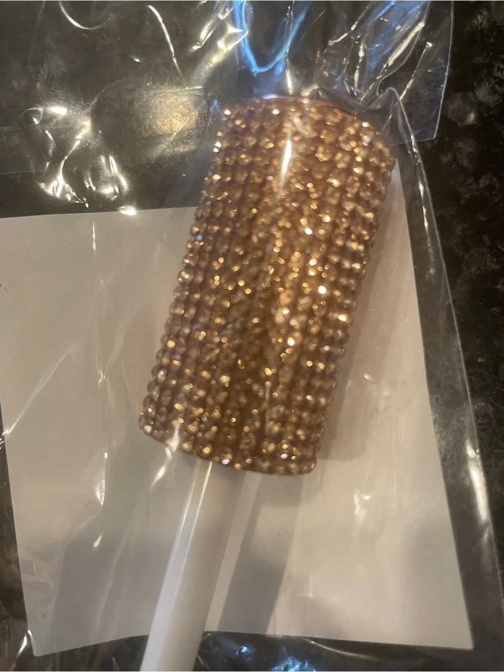 Tarte Shape tape concealer cap bling !! Rose Gold Rhinestone for shape tape